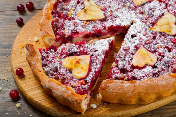 20 потрясающих рецептов пирога с брусникой
