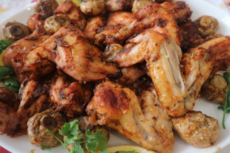 15 лучших рецептов куриных крылышек с картошкой в духовке