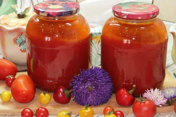 20 прекрасных рецептов помидорного сока на зиму