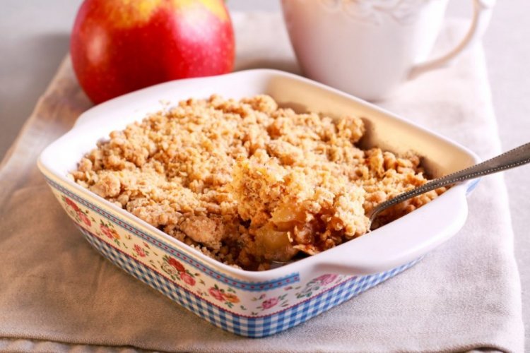 15 лучших способов приготовить яблочный крамбл