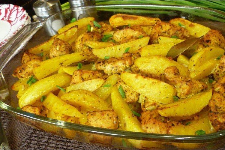 12 скорых рецептов индейки с картошкой в печи