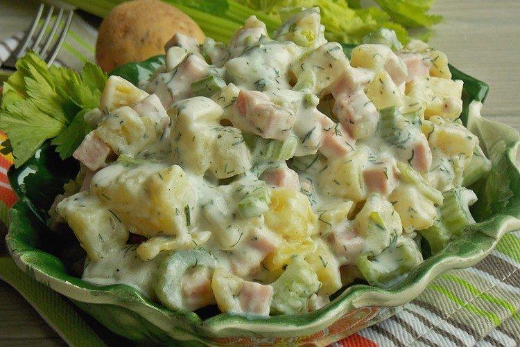 15 салатов с ветчиной и сыром, в которые ты влюбишься