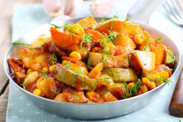 15 quick recipes of vegetable ragout without potatoes