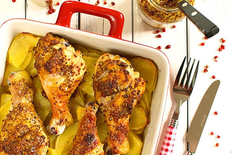15 простых рецептов куриного мяса с картошкой в духовке