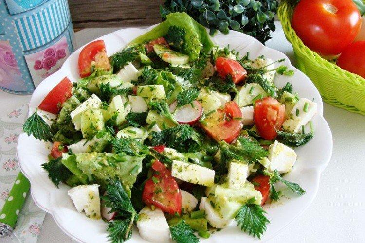 20 простых и очень вкусных салатов с моцареллой