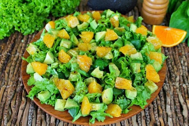 15 примеров салата с апельсинами для настоящих гурманов