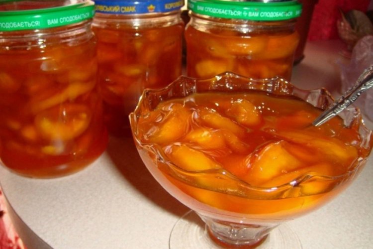 15 вкуснейших рецептов варенья из персиков дольками