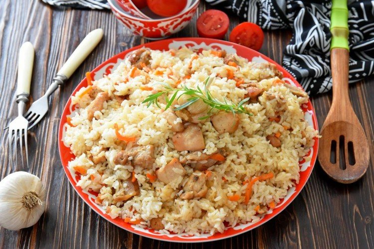 15 простых рецептов узбекского пилава с куриной на сковороде