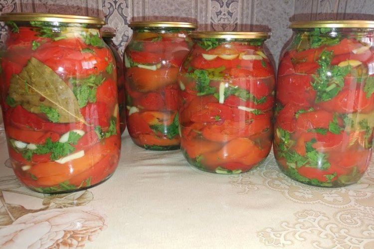 15 легких рецептов маринованного болгарского перца на зиму