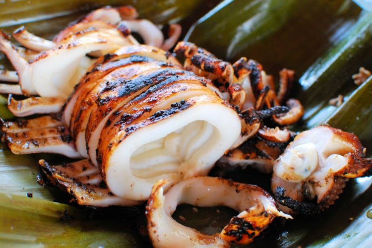 20 отличных рецептов кальмаров на мангале