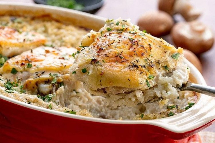 12 легких рецептов курицы с рисом в духовке