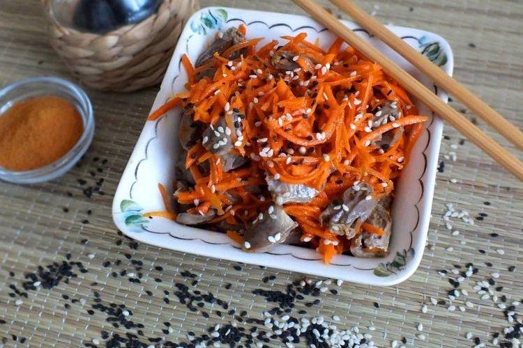 20 рецептов острых корейских салатов
