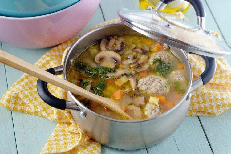 20 легких и вкусных супов с мятными шариками