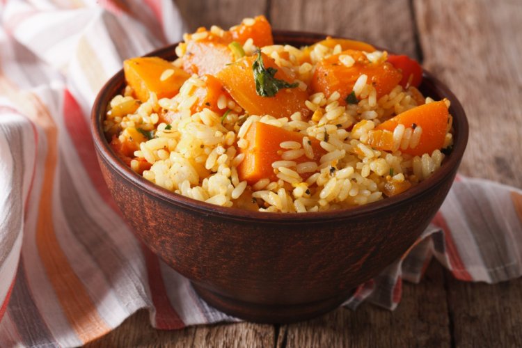 15 прекрасных рецептов каш из риса с тыквой